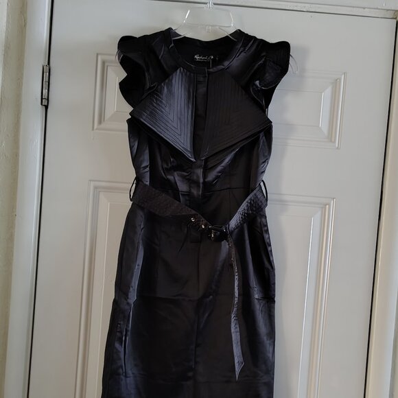 Rachael G For the Sophisticated Woman Black Dress Size M - Picture 10 of 14